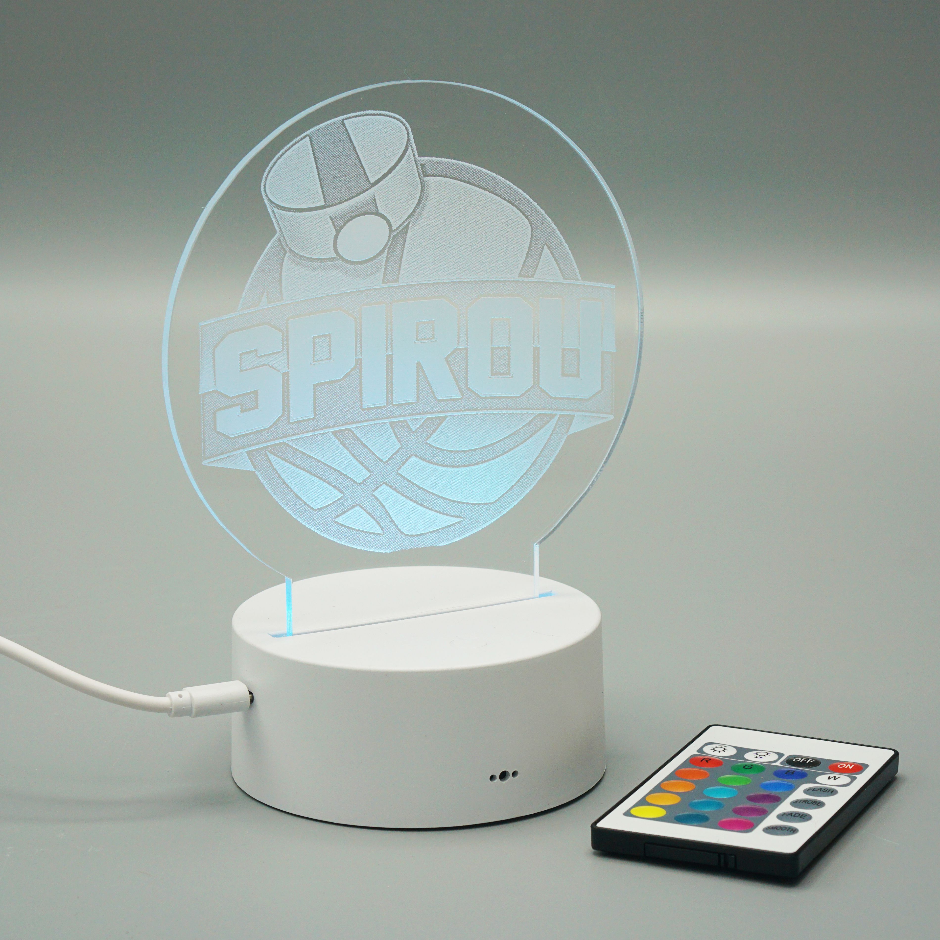 LED-sokkel-wit: gekleurd licht
